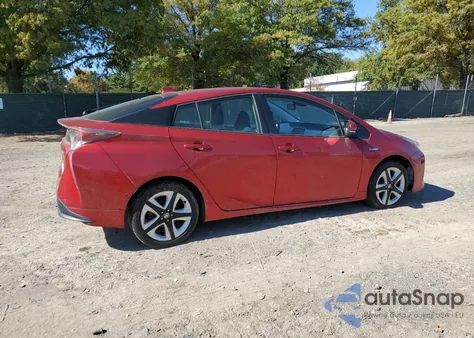 2017 Toyota Prius z USA, uszkodzony, nr VIN JTDKARFU5H3538935